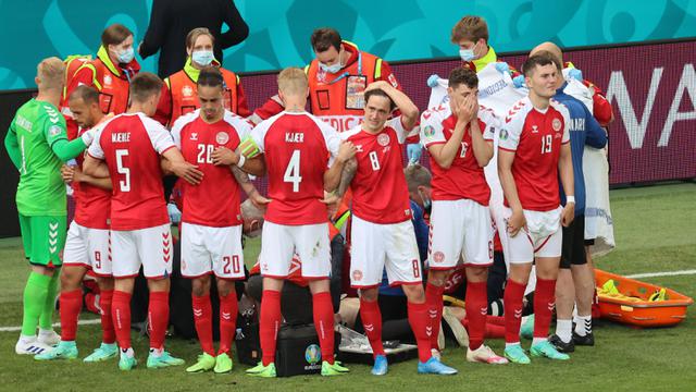 Foto Piala Eropa: Krusial, Pahlawan Penyelamat Insiden Kolapsnya Eriksen