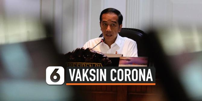 VIDEO: Jokowi Dorong Produksi Vaksin Corona Dalam Negeri