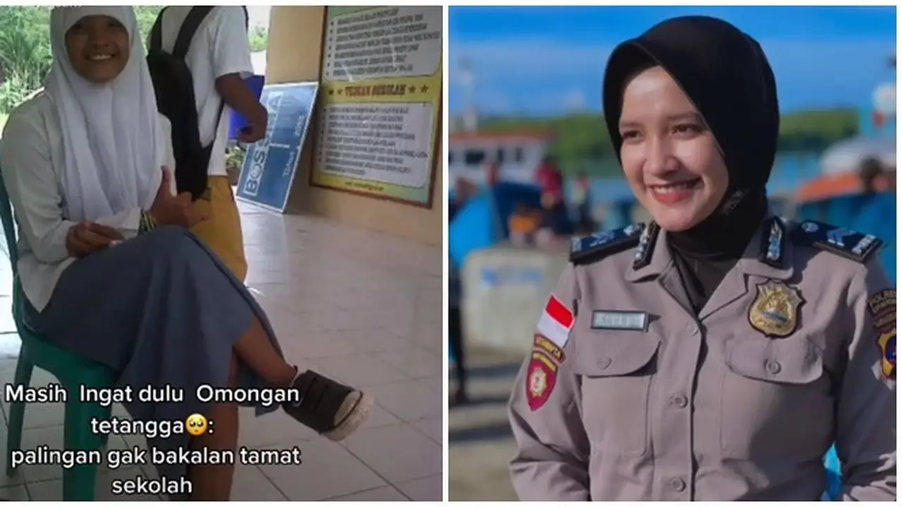 Kerap Dapat Cibiran dari Tetangga, Wanita Ini Buktikan Kesuksesannya Jadi Polwan