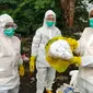 Limbah medis penanganan Covid-19 di Tempat Pembuangan Sampah Sementara (TPSS) Empang, Kota Bogor. (Istimewa)