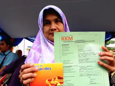 BRI meluncurkan produk asuransi mikro bagi masyarakat berpenghasilan rendah, Jakarta (10/9/2014) (Liputan6.com/Andrian M Tunay) 