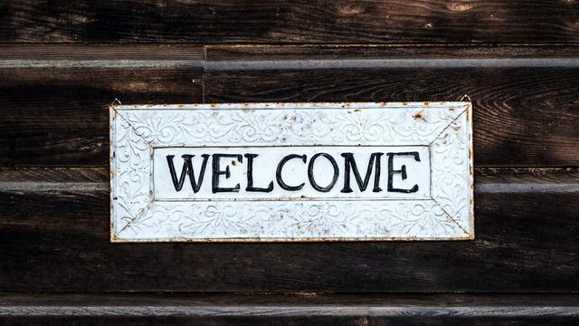 Ilustrasi selamat datang, welcome