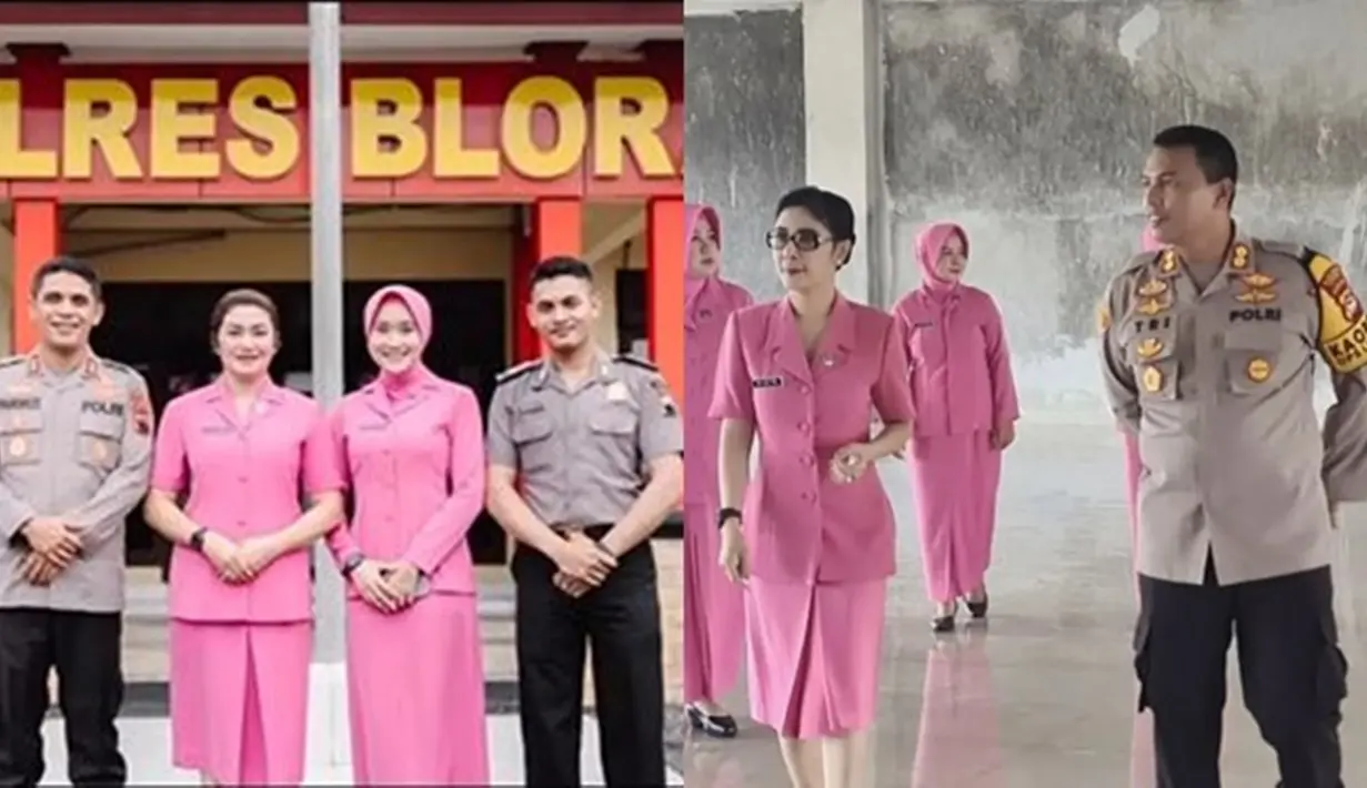 Tujuh tahun menjadi istri dari abdi negara, Uut pun sudah kerap terlihat mendampingi sang suami dalam bertugas. Sementara itu, Yeni Inka baru-baru ini terlihat hadir di acara kenaikan pangkat anggota Polres Blora. Kehadirannya untuk mendampingi sang suami yang juga mendapatkan kenaikan pangkat. (Liputan6.com/IG/@khrisnashakti/@uutpermatasari)