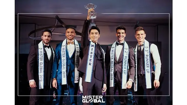 7 Potret Jong Woo Kim Pemenang Ajang Mister Global 2019