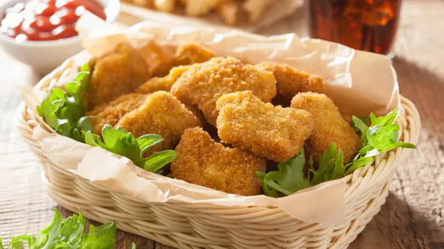 nugget ayam sayur