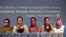Proses seleksi 100 film lebih untuk mewakili Indonesia di ajang bergengsi piala Oscar akhirnya memilih satu. Film Turah menjadi wakil Indonesia untuk kategori Best Foreign Language Film atau Film Berbahasa Asing Terbaik. (Deki Prayoga/Bintang.com)