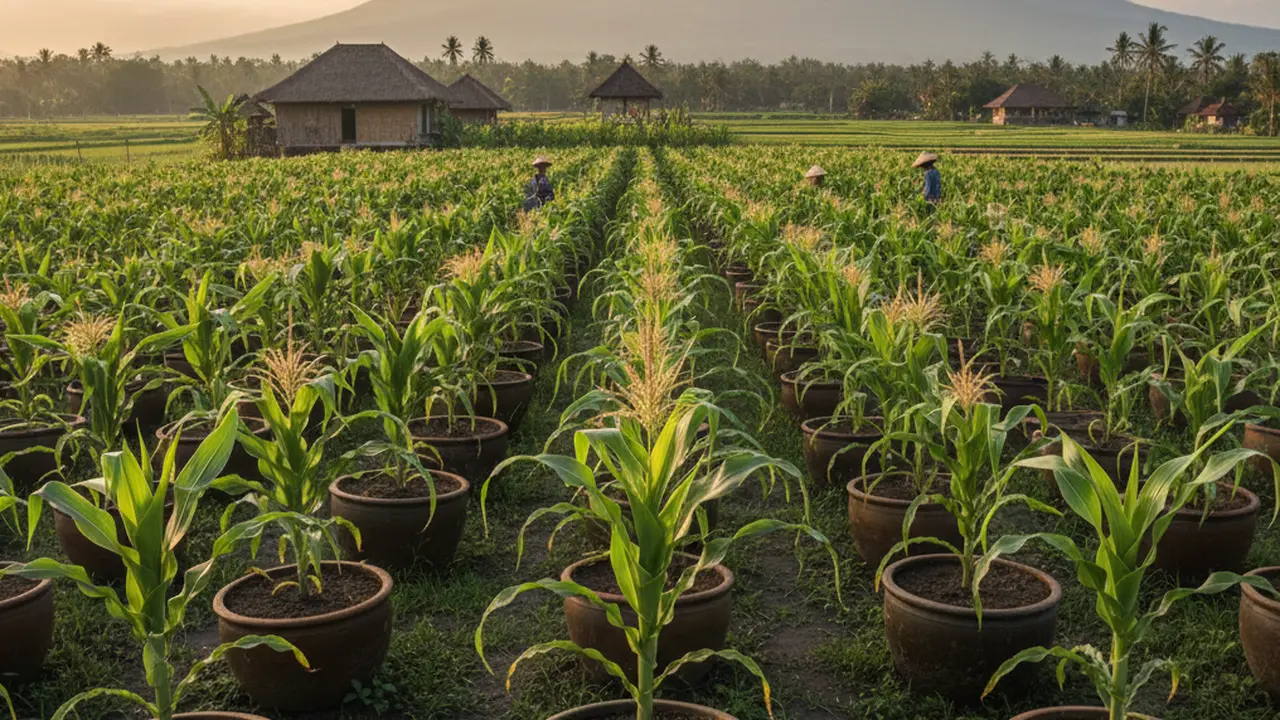 jagung pot