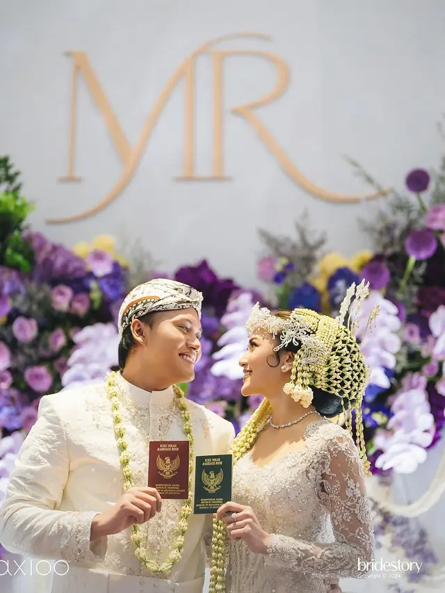 Akad Nikah Mahalini dan Rizky Febian