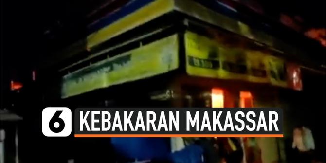 VIDEO: Korsleting Listrik , Mini Market Habis Terbakar