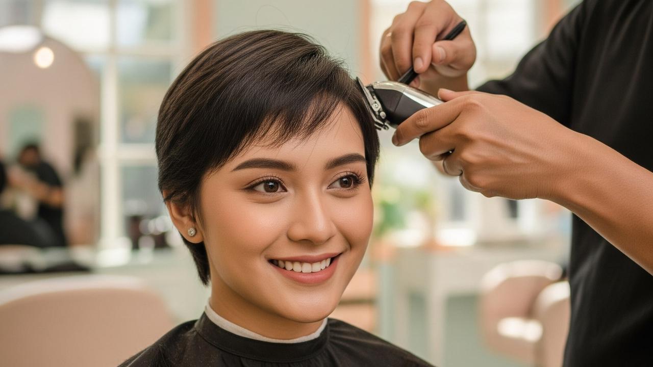 10 Model Rambut Pixie Cut untuk Wajah Oval Indonesia, Tampil Menawan ...