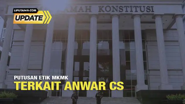 Majelis Kehormatan Mahkamah Konstitusi (MKMK) menjatuhkan sanksi pemberhentian dari jabatan Ketua Mahkamah Konstitusi (MK) terhadap Anwar Usman, terkait putusan uji materiil batas usia capres-cawapres.