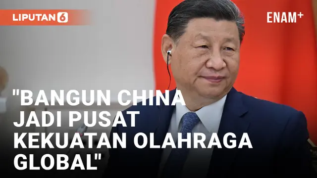 XI JINPING PUJI PARA ATLET OLIMPIADE YANG TELAH MENANGKAN KEJAYAAN BAGI NEGARA