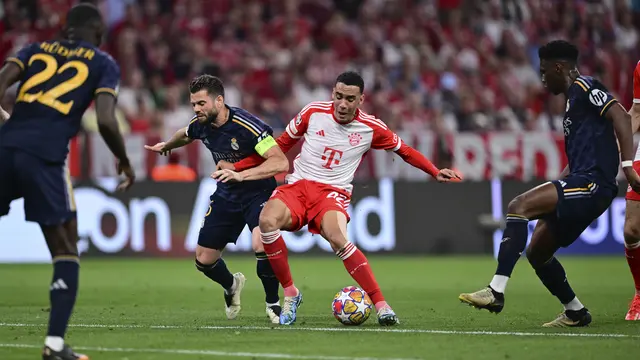 Liga Champions Bayern Munchen vs Real Madrid