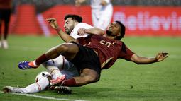 Belgia tampil tangguh untuk mengalahkan Montenegro dengan skor meyakinkan 2-0. (Kenzo TRIBOUILLARD / Belga / AFP)