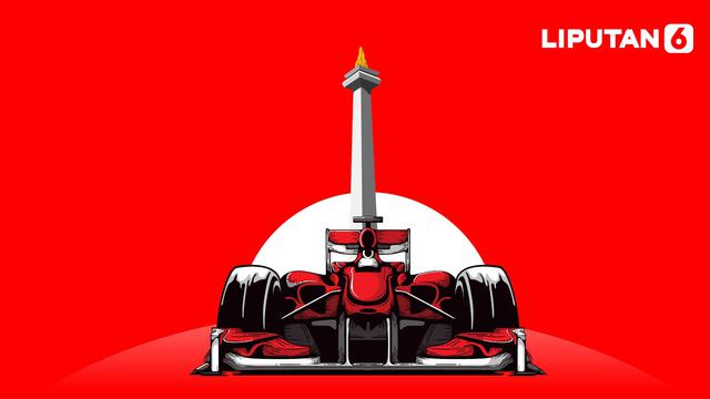 Banner Infografis Sirkuit Formula E Dilarang di Monas. (Liputan6.com/Abdillah)