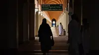 Sebelum ke Makkah, para jemaah dari Madinah ini terlebih dulu akan mengambil miqat makani (batas tempat dimulainya ibadah umrah atau haji) di Masjid Dzulhulaifah atau Bir Ali. Di sana, para jemaah akan mulai berihram dengan niat ibadah umrah. (Foto:Liputan6/Nafiysul Qodar)
