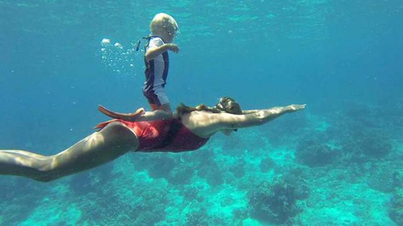 Meski Usia 3 Tahun, Fedor Bisa Menyelam Tanpa Alat Bantu