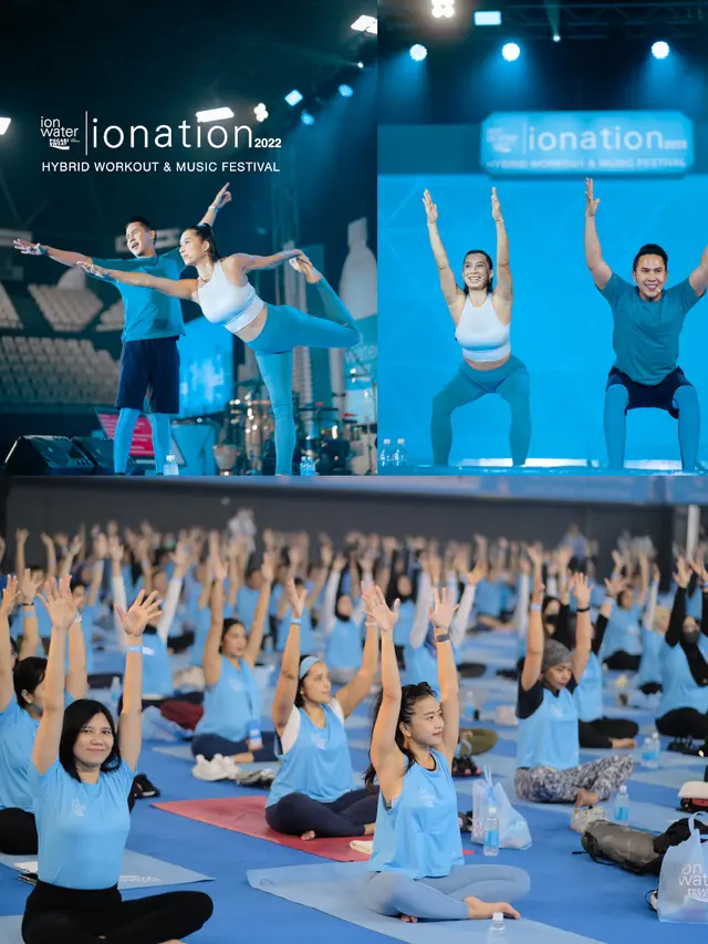 Serunya IONATION 2022 Hybrid Workout & Music Festival, Olahraga Bareng Sambil Nonton Konser