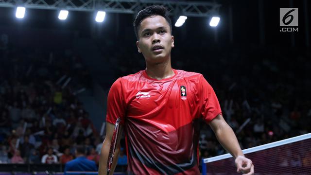 Bulutangkis Beregu Putra, Anthony Sinisuka Ginting Buka Peluang