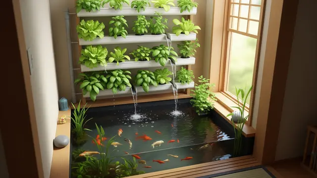 Ide Tempat Ternak Ikan dan Sayur Ala Jepang di Rumah Sempit