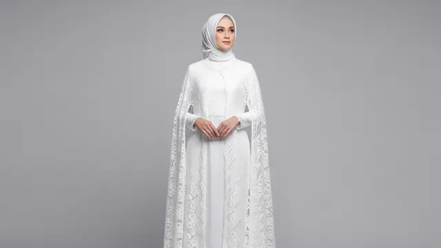 Kemegahan Berwibawa Melalui Gamis Kebaya Cape Brokat