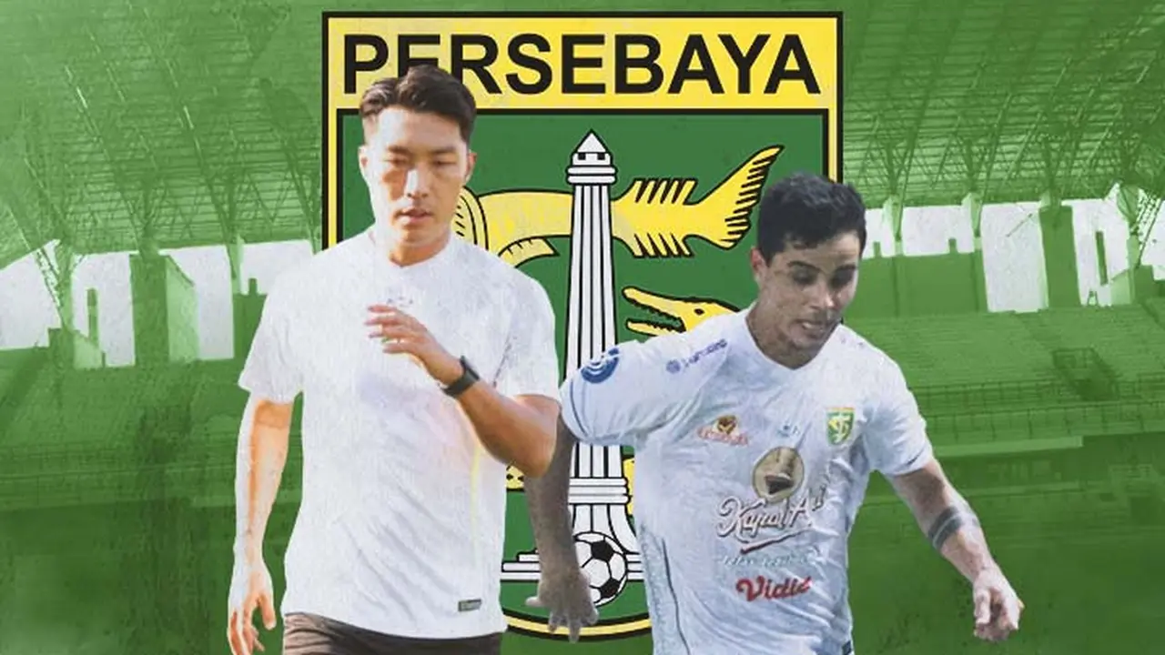Persebaya Surabaya - Song Ui-young dan Bruno Moreira