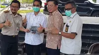 Singapura memberikan bantuan thermal scanner untuk Batam. (Facebook Singapore Embassy in Jakarta)