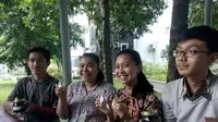 Lima mahasiswa UGM kembangkan daun meniran untuk obat anti bengkak (Liputan6.com / Fathi Mahmud)