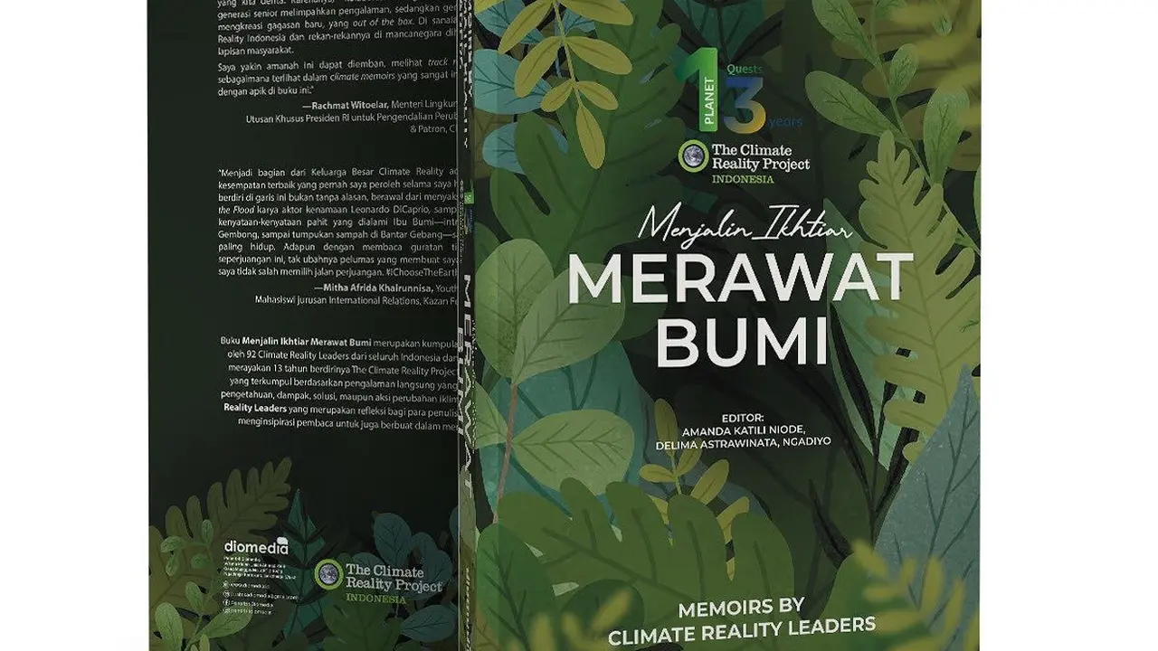 Climate Reality Indonesia Rilis Buku Menjalin Ikhtiar Merawat Bumi