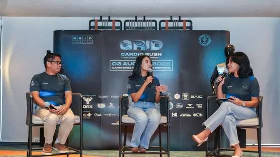 Lester Prosper dan Anindita Hidayat Meriahkan GRID Cardio Rush 2026