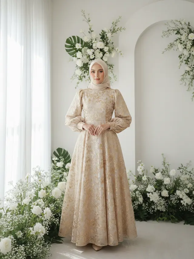 Model Dress Brokat Elegan yang Tren