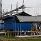 Suasana Pembangkit Listrik Tenaga Gas (PLTG) Jakabaring yang terletak di Palembang, Sumatera Selatan, Jumat (9/2). PLTG Jakabaring diresmikan pada tahun 2013 dan memiliki kapasitas 50 MW yang terdiri dari tiga mesin. (Liputan6.com/Agustina)
