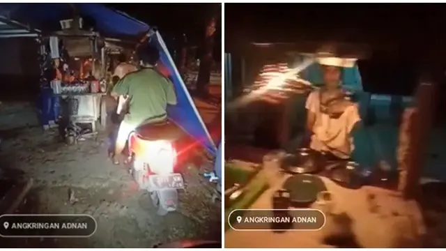 Viral Pedagang Buka Angkringan Bergaya Drive Thru, Demi Patuhi PPKM