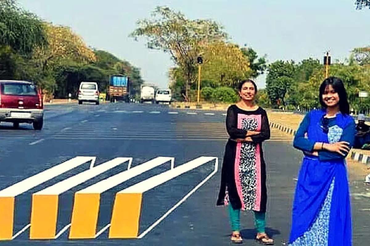 Demi Keselamatan, Negara Ini Bikin Zebra Cross 3 Dimensi
