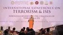 Wapres Jusuf Kalla membuka acara International Conferencen Terrorisn & ISIS di Jiexpo Jakarta, Senin (23/3/2015). (Liputan6.com/Faizal Fanani)