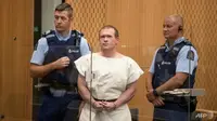Pelaku penembakan masjid di Christchruch, New Zealand yakni Brenton Tarrant akan mulai menjalani hukuman pada bulan Agustus 2020 mendatang. (AFP/ Mark Mitchell)