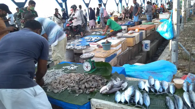 Suasana TPI Lampulo (Liputan6.com/Rino Abonita)