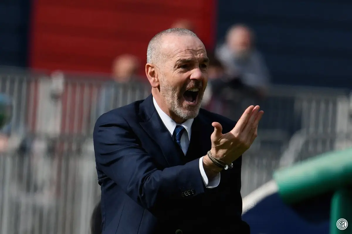Stefano Pioli (Cagliari Vs Inter Milan)