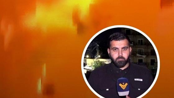"DUAAAR!" Reporter Sedang Live, Tiba-Tiba Bom Meledak