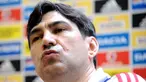 Romanian national football team coach Victor Piturca gives a press conference on May 22, 2008 at the Mogosoaia Center near Bucharest at the beginning of the final preparation stages before the Euro 2008 tournament. AFP PHOTO/DANIEL MIHAILESCU