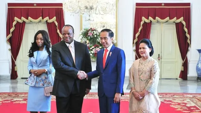 6 Momen Kepala Negara Saat Hadiri Pelantikan Jokowi-Ma'ruf Amin