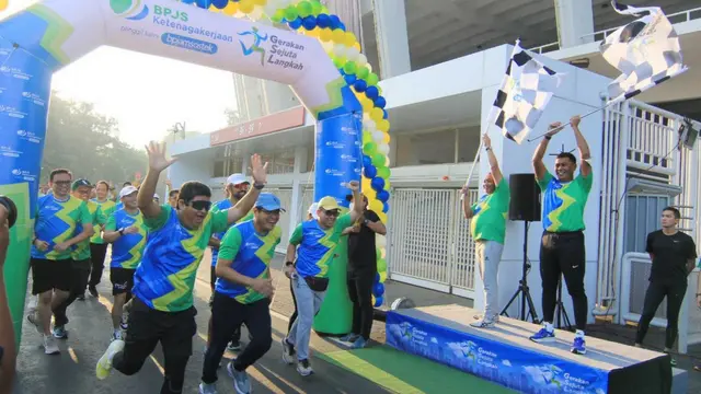 Tingkatkan Produktivitas Pekerja, BPJS Ketenagakerjaan Launching Gerakan Sejuta Langkah