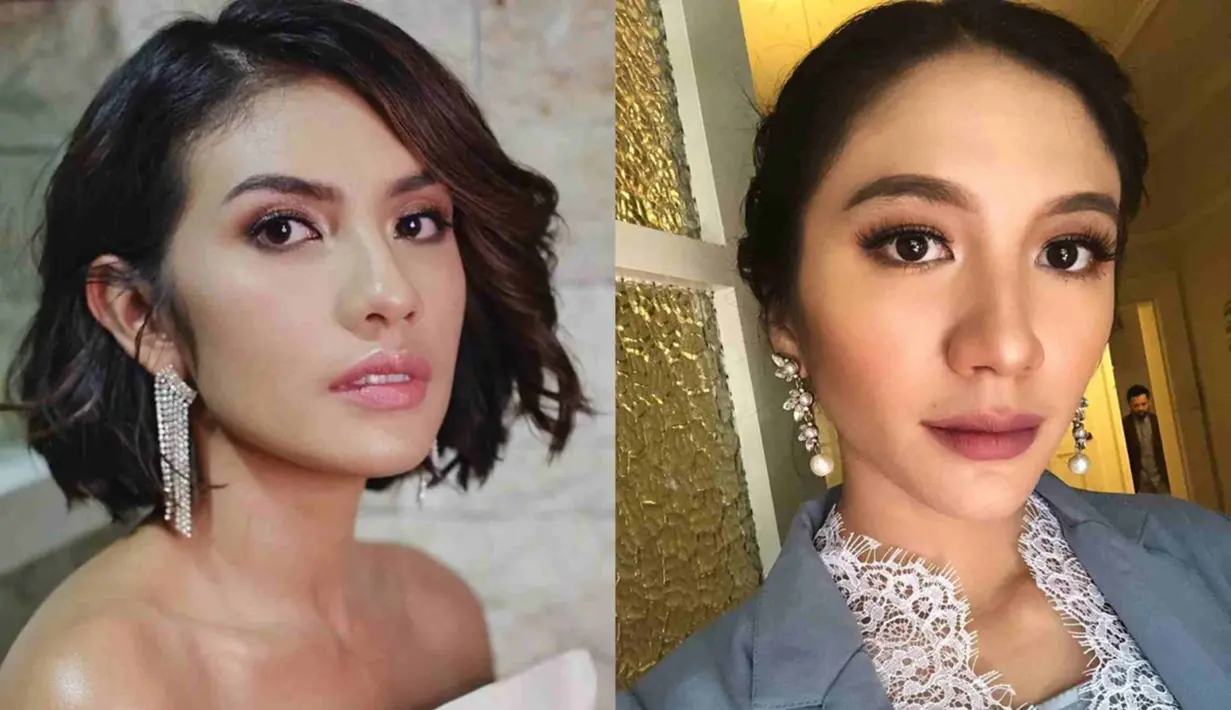 Ini dia foto kemiripan Nadila Ernesta dan Acha Sinaga. Keduanya sama-sama memiliki paras yang cantik. Bahkan keduanya saat tampil full makeup sulit dibedakan karena bak pinang dibelah dua. (Liputan6.com/IG/achasinaga/nadilaernesta)