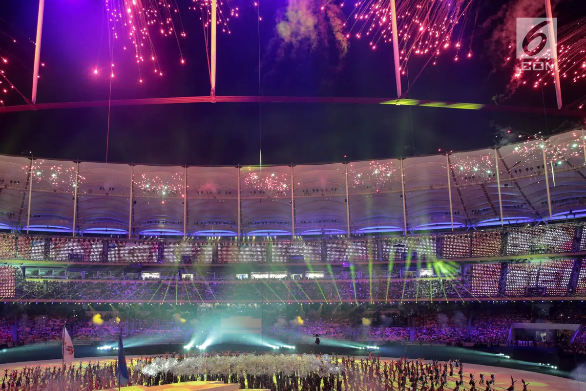 Stadion Nasional Bukit Jalil akan menggelar upacara penutupan SEA Games 2017, Rabu (30/8/2017). (Liputan6.com/Faizal Fanani)
