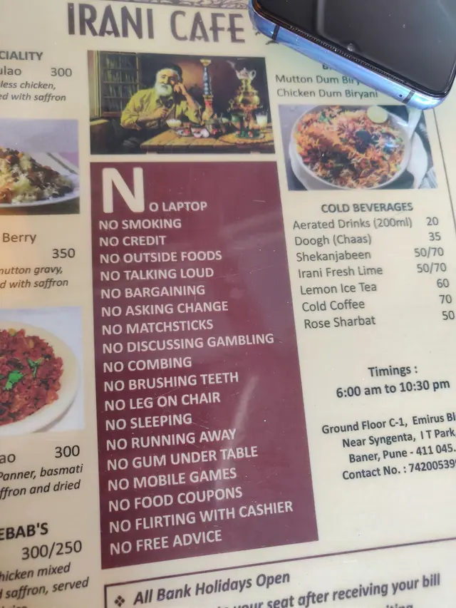 Irani Cafe