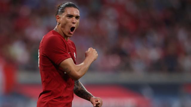 Winger Liverpool, Darwin Nunez.