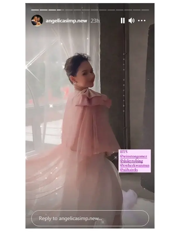 7 Gaya Maternity Shoot Angelica Simperler, Pamerkan Baby Bump