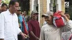 Presiden Joko Widodo atau Jokowi yang masih berada di kampung halamannya, memilih berkeliling Kota Surakarta, Jawa Tengah