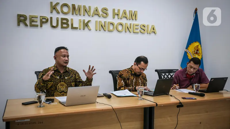 FOTO: Komnas HAM Uraikan Rancangan Perpres TNI Tangani Terorisme