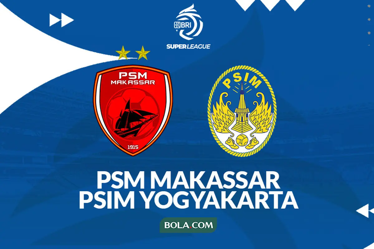 ⁠PSM Makassar vs PSIM Yogyakarta - BRI Super League